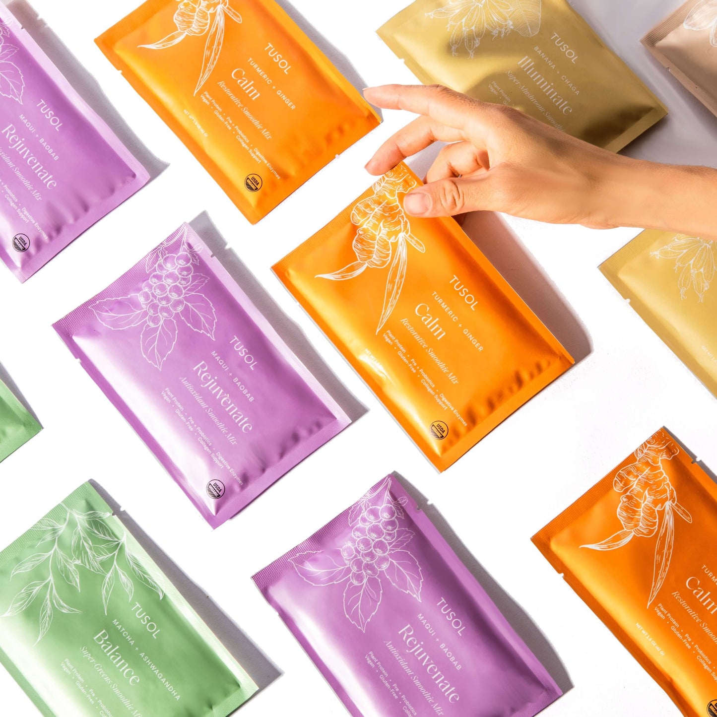Organic Smoothie Tasting Set