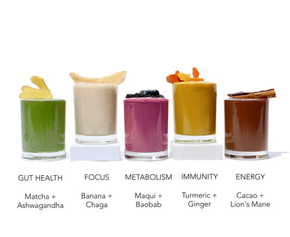 Organic Smoothie Tasting Set